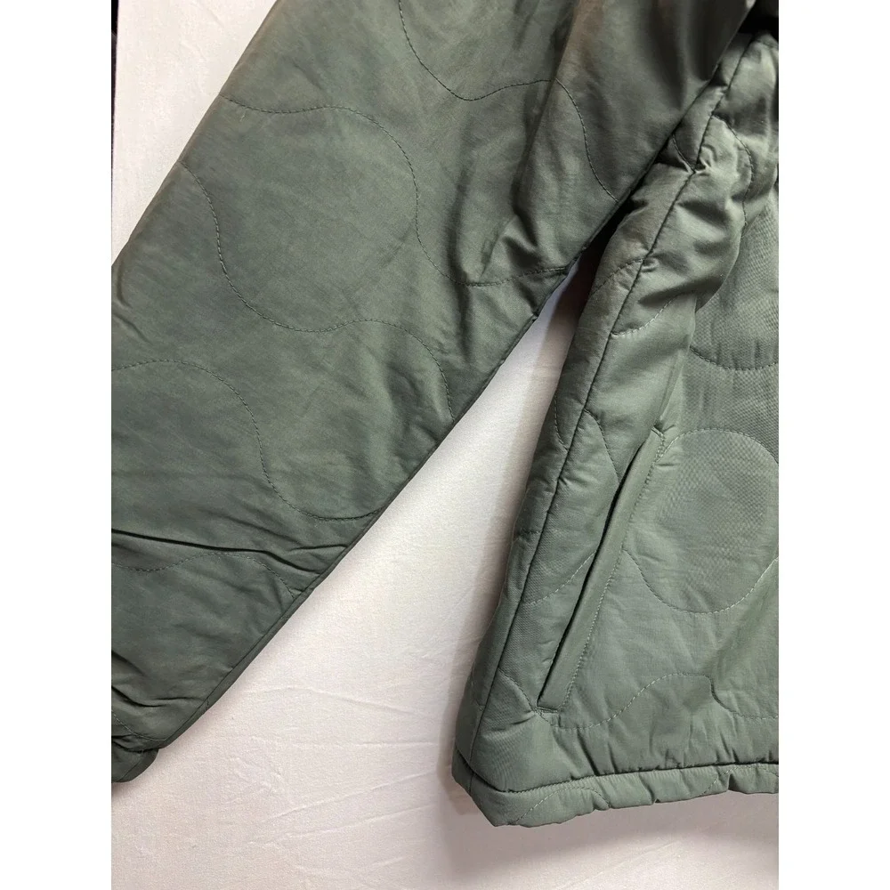 Oakley Quilted Sherpa Jacket Mens New Dark Brush Regular Fit Long Sleeve 2XL NWT